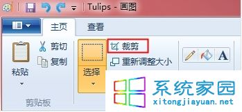 装机达人w7系统用画图功能快速剪切图片的操作方法